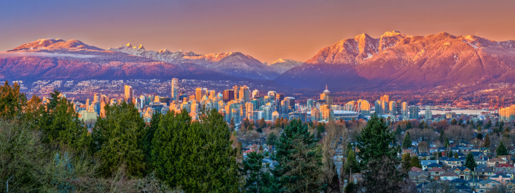 Image of Vancouver showing Temperate Weather